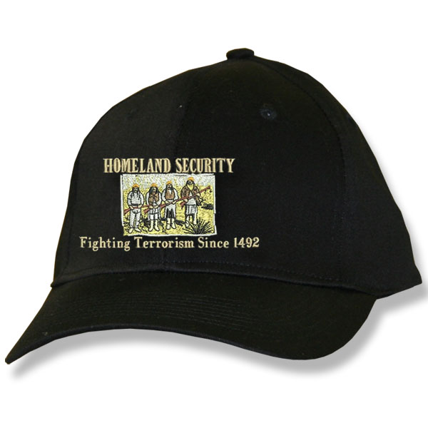 Home Land Security Black Baseball Cap