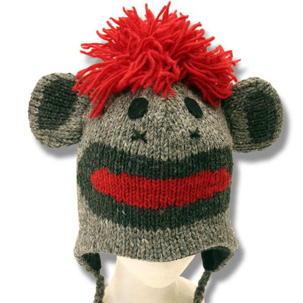 Monkey Head Tuque for Kids