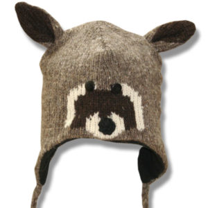 Racoon Face Kids Tuque
