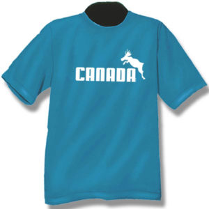 Canada Athletic MooseScreen Print T-Shirt