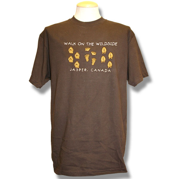 Walk on the WildsideEmbroidery T-Shirt