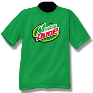 Mountain DudeScreen Print T-Shirt