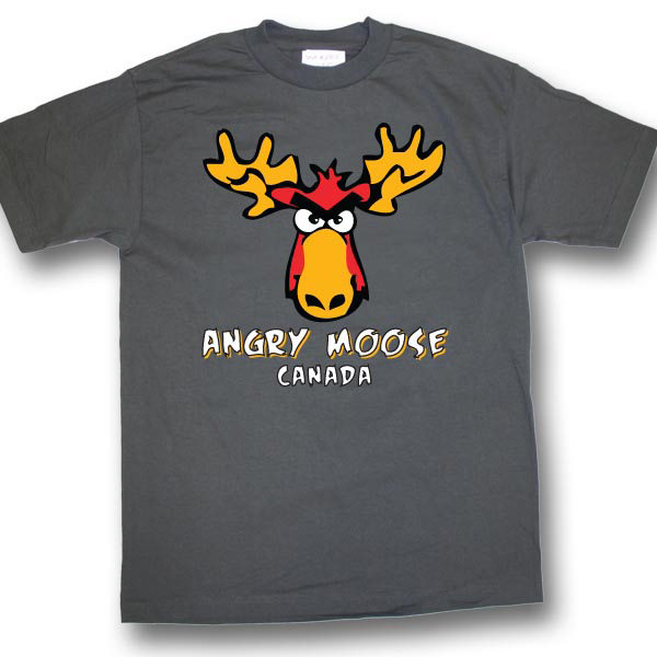 Angry MooseScreen Print T-Shirt