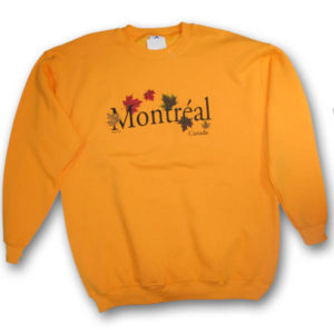 Canada Autumn Maple Leaves Sweat Shirt