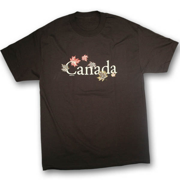 Canada Autumn Maple LeavesScreen Print T-Shirt