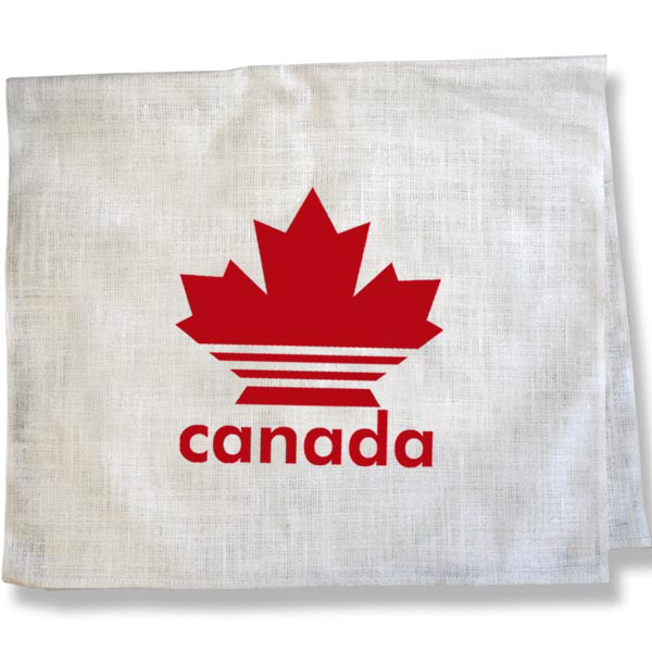 Canadian Red Maple LeafTea Towel
