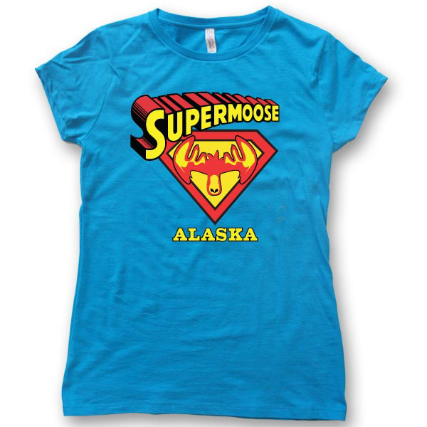 Super MooseWomens Jersey T-Shirt