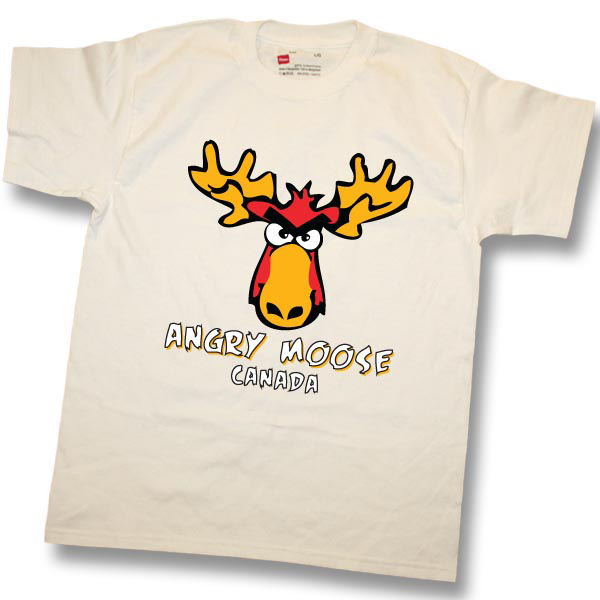 Angry Moose . . .Screen Print Youth T-Shirt