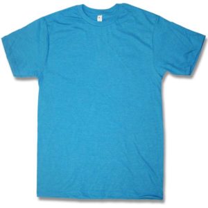 Turquoise Heather Adult T-Shirt