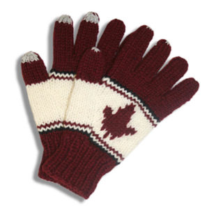 Adult Woolen Touch Screen Gloves
