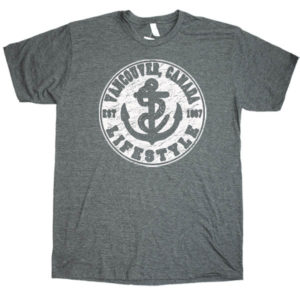 ADULT HEATHER T-SHIRT ANCHOR